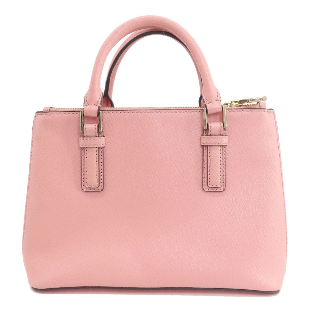 Tory Burch Handbag PVC pink logo 2WAY Women Used Authentic