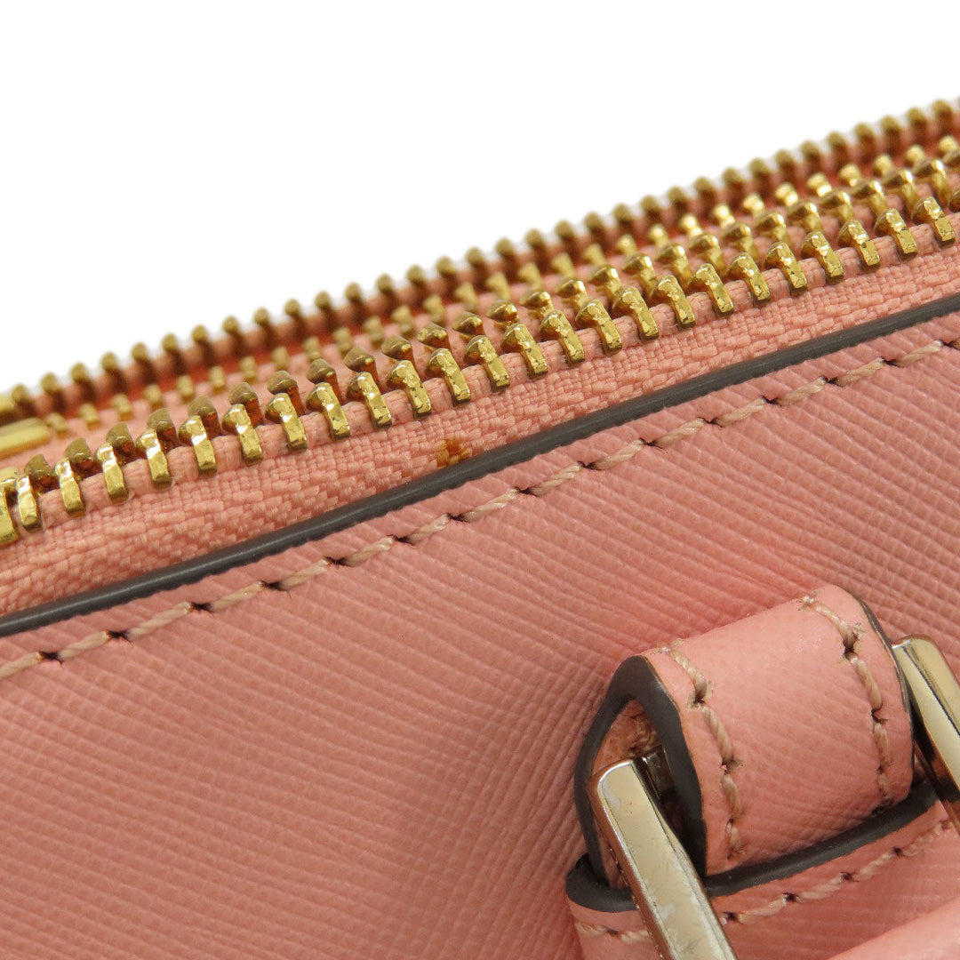 Tory Burch Handbag PVC pink logo 2WAY Women Used Authentic