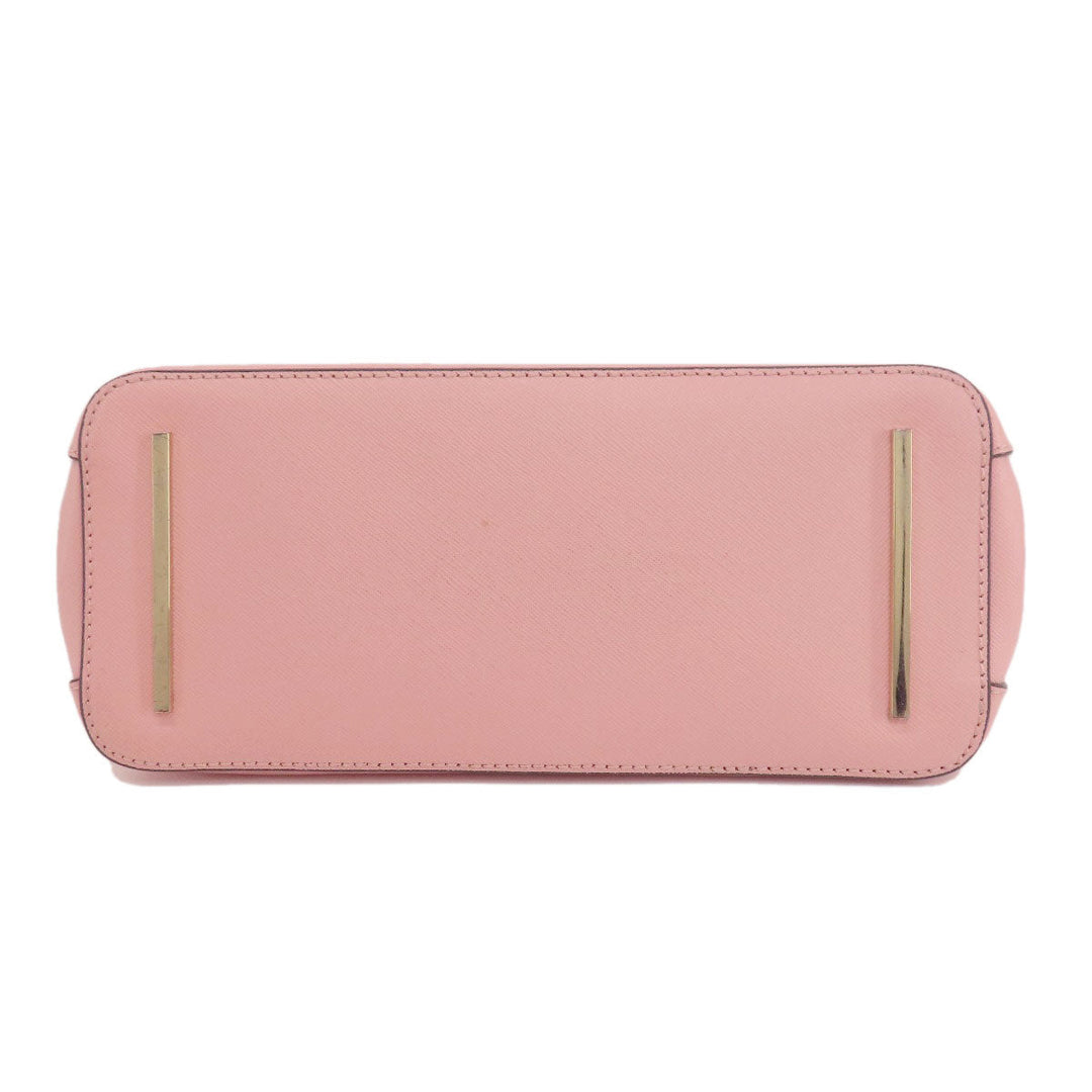 Tory Burch Handbag PVC pink logo 2WAY Women Used Authentic