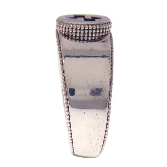GUCCI Ring SV Silver Interlocking G 9
