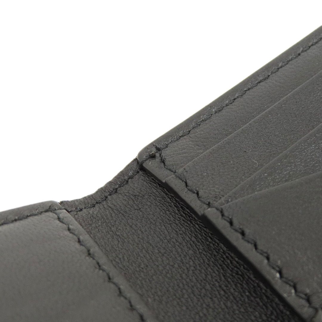 BVLGARI Card Case leather black AMBUSH Women(Unisex) Used Authentic