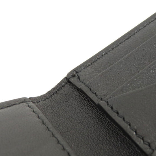 BVLGARI Card Case leather black AMBUSH Women(Unisex) Used Authentic