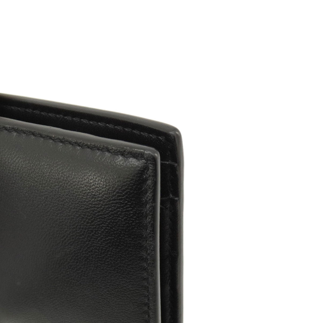 BVLGARI Card Case leather black AMBUSH Women(Unisex) Used Authentic