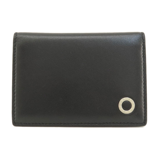 BVLGARI Card Case leather black AMBUSH Women(Unisex) Used Authentic