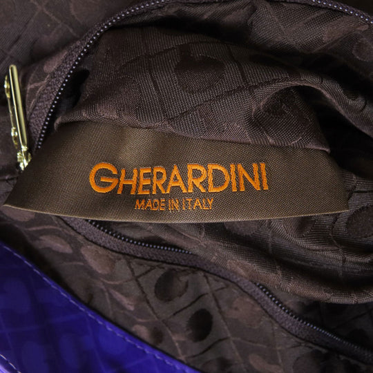 GHERARDINI Handbag polyester purple Softy one belt