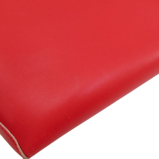 TOD’S Tote Bag leather Red Simple design