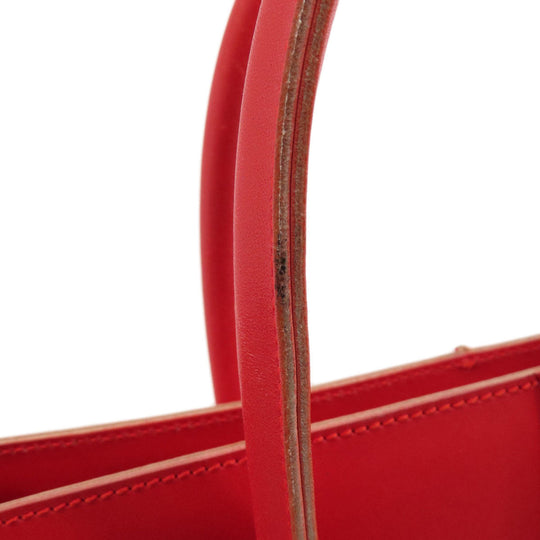 TOD’S Tote Bag leather Red Simple design