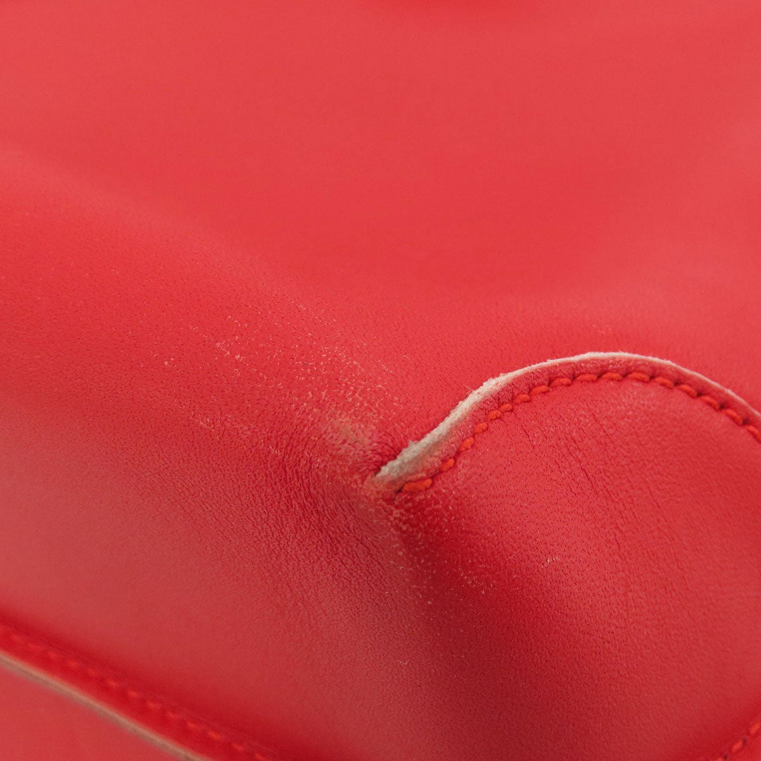 TOD’S Tote Bag leather Red Simple design