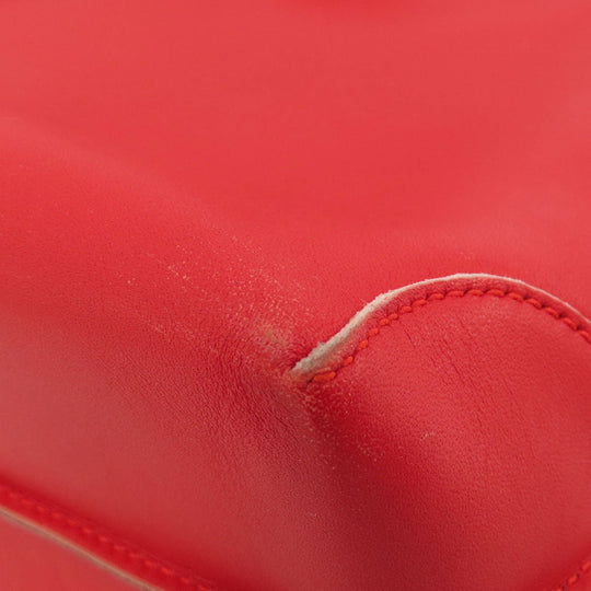 TOD’S Tote Bag leather Red Simple design