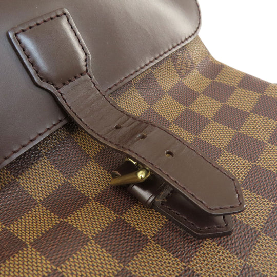 LOUIS VUITTON Backpack N51132 Damier canvas Brown Soho Damier Ebene