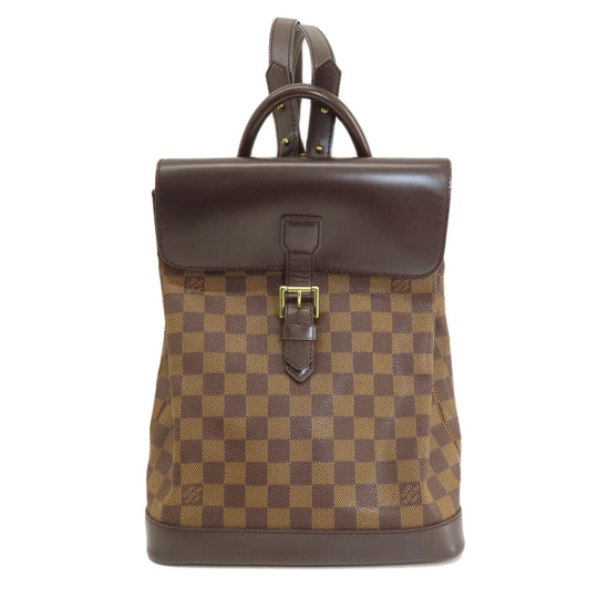 LOUIS VUITTON Backpack N51132 Damier canvas Brown Soho Damier Ebene