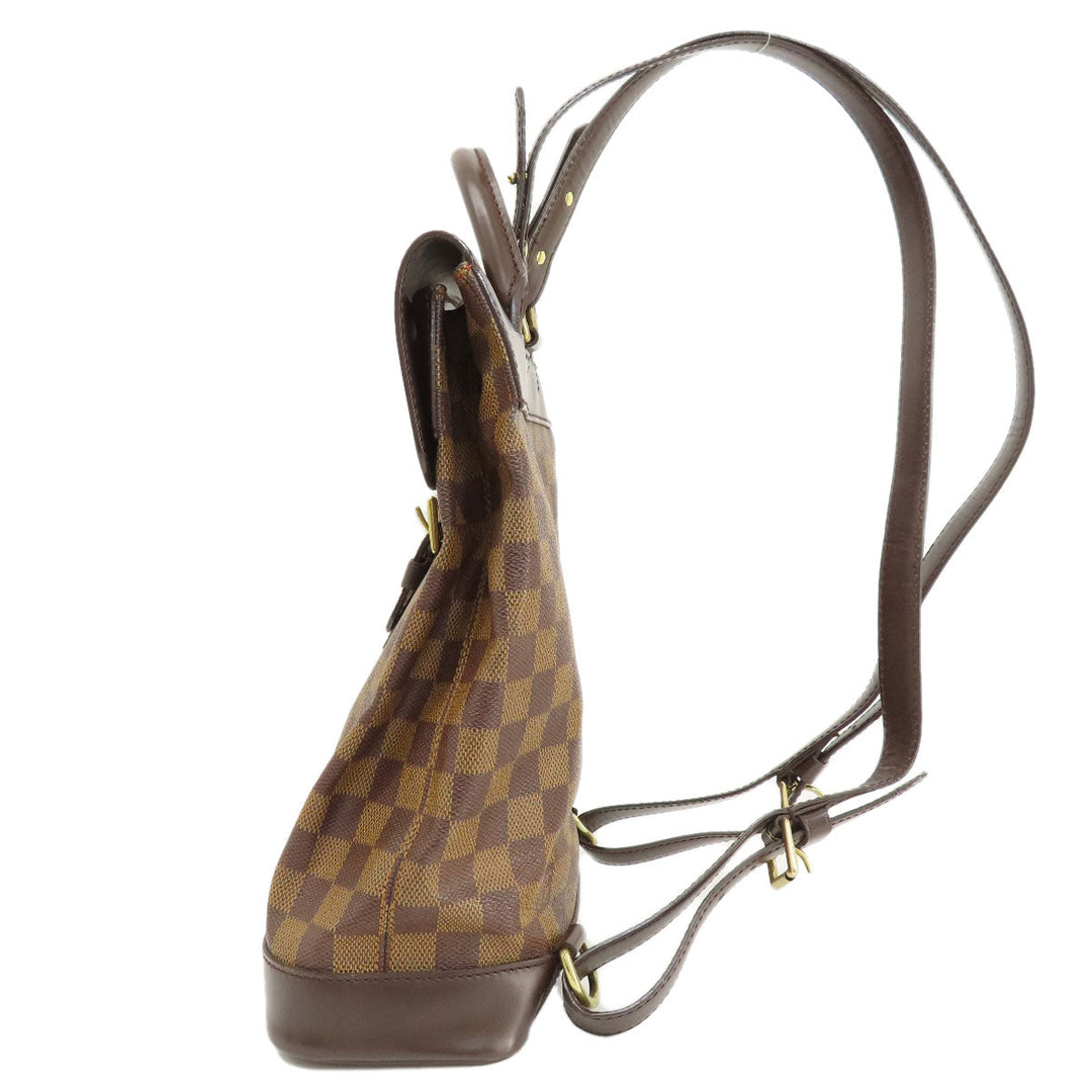 LOUIS VUITTON Backpack N51132 Damier canvas Brown Soho Damier Ebene