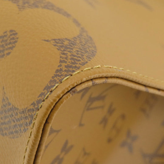 LOUIS VUITTON Tote Bag M45321 Monogram reverse Brown On the Go MM Monogram Giant Women Used Authentic