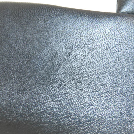 CHANEL Shoulder Bag lambskin black ChainShoulder Matelasse SilverMetal