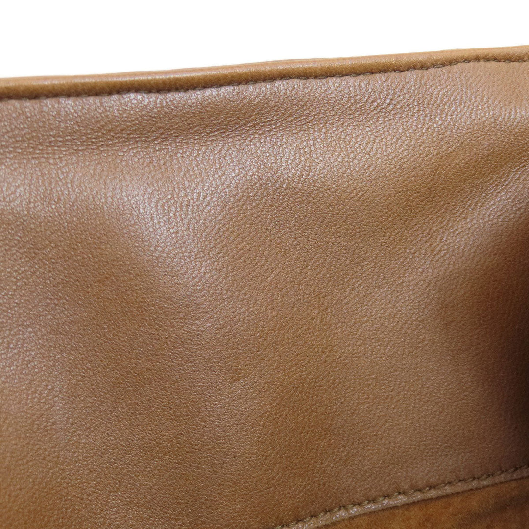 BOTTEGAVENETA Tote Bag leather Brown Women Used Authentic