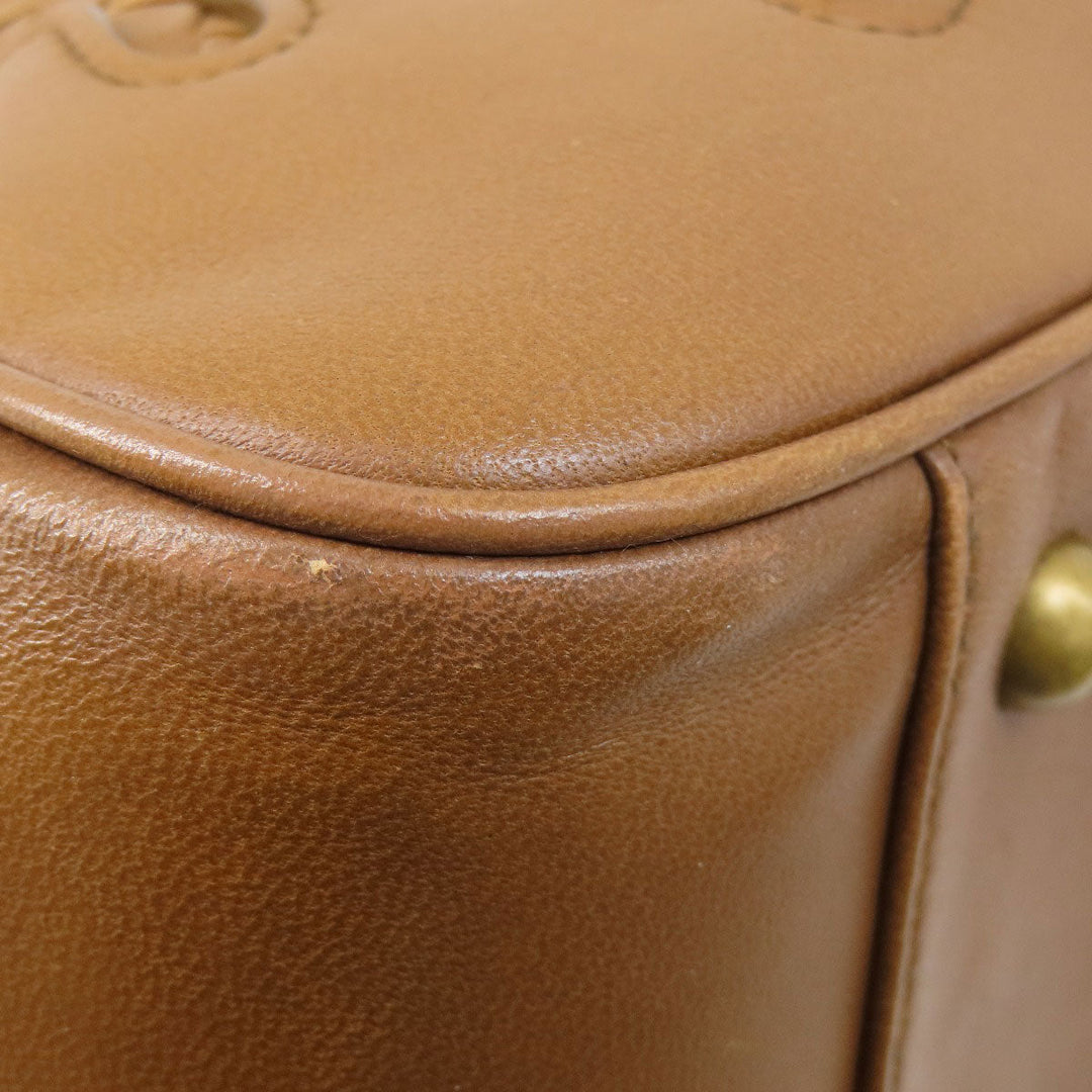 BOTTEGAVENETA Tote Bag leather Brown Women Used Authentic