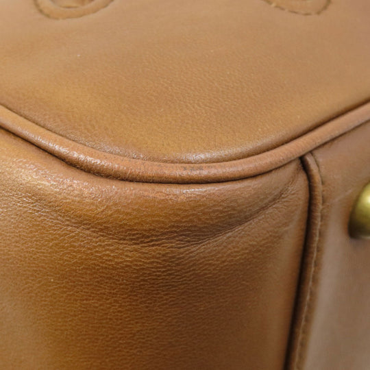 BOTTEGAVENETA Tote Bag leather Brown Women Used Authentic