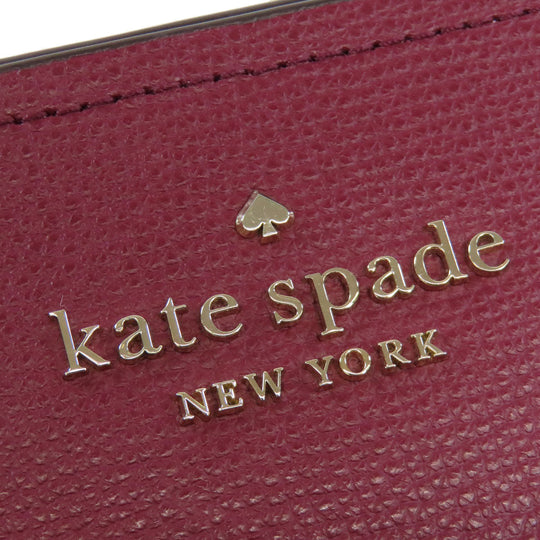 Kate Spade Tote Bag PVC Red 2WAY Women Used Authentic