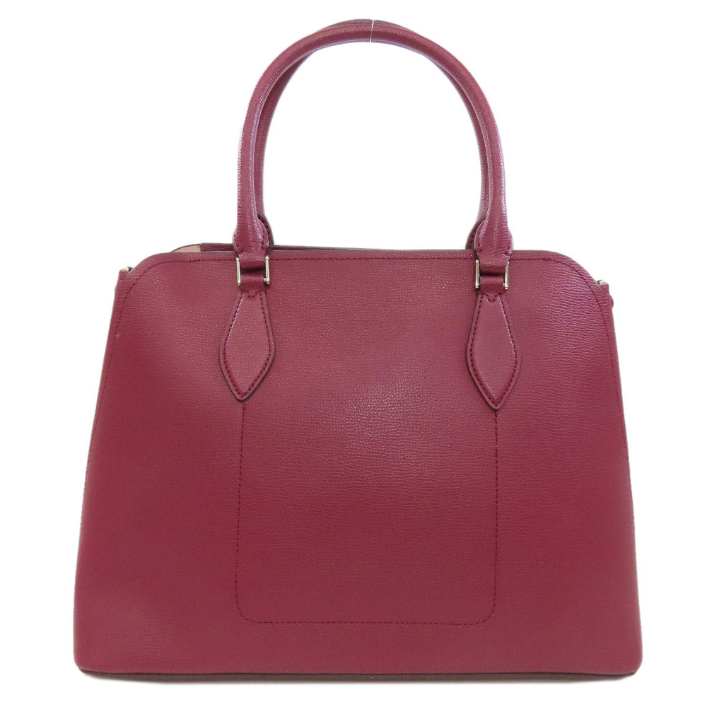 Kate Spade Tote Bag PVC Red 2WAY Women Used Authentic
