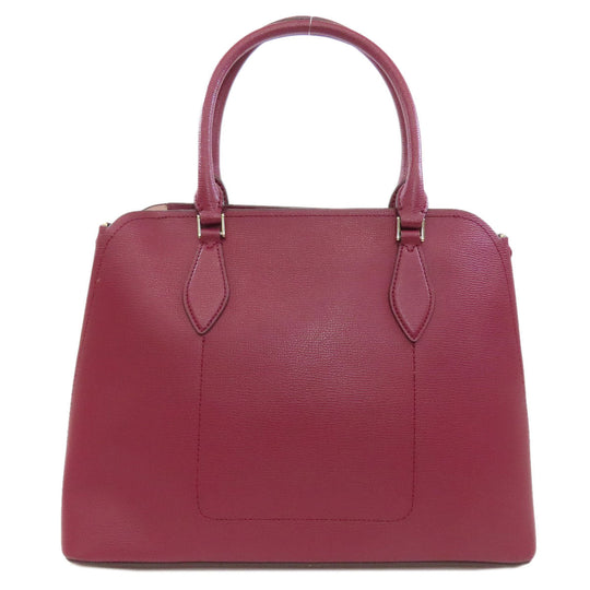 Kate Spade Tote Bag PVC Red 2WAY Women Used Authentic