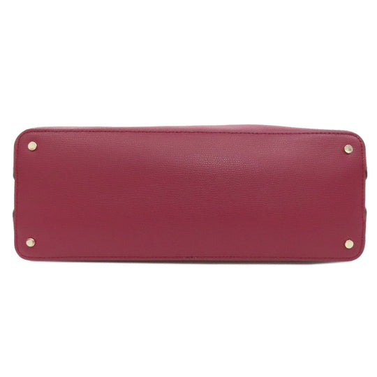 Kate Spade Tote Bag PVC Red 2WAY Women Used Authentic