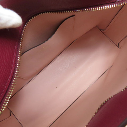 Kate Spade Tote Bag PVC Red 2WAY Women Used Authentic