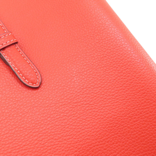 COACH Tote Bag 1671 leather Red logo