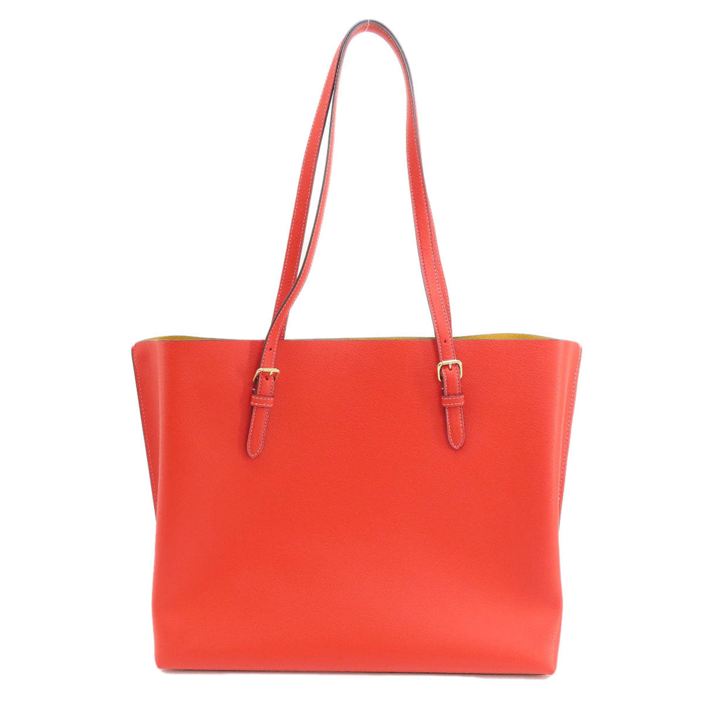 COACH Tote Bag 1671 leather Red logo