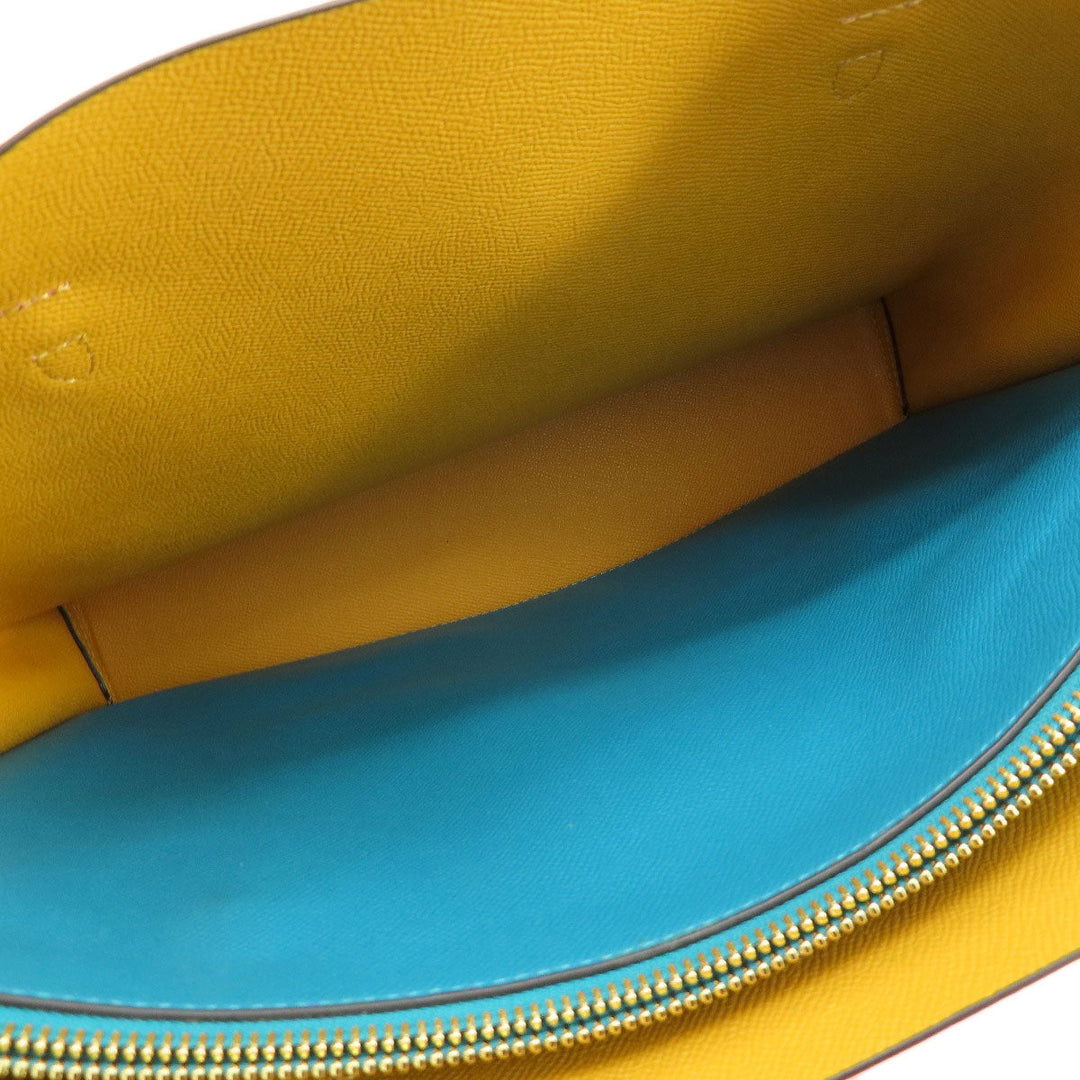 COACH Tote Bag 1671 leather Red logo