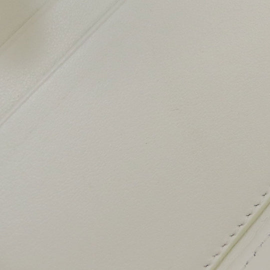 CELINE Bifold Wallet PVC white Triomphe