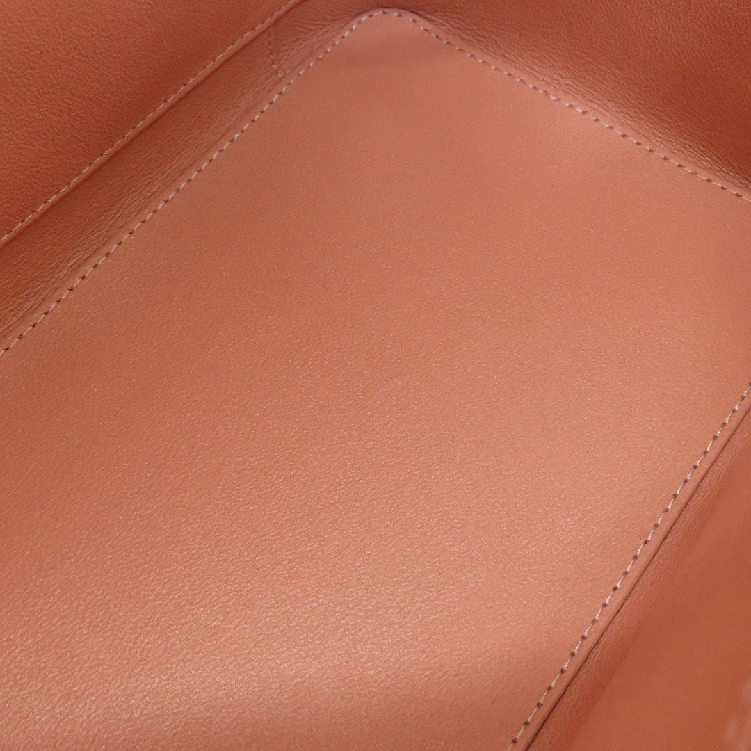 CHANEL Handbag Calfskin pink Vanity 2WAY Gold Metal Women Used Authentic