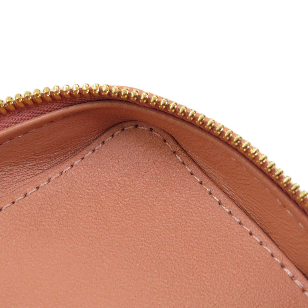 CHANEL Handbag Calfskin pink Vanity 2WAY Gold Metal Women Used Authentic