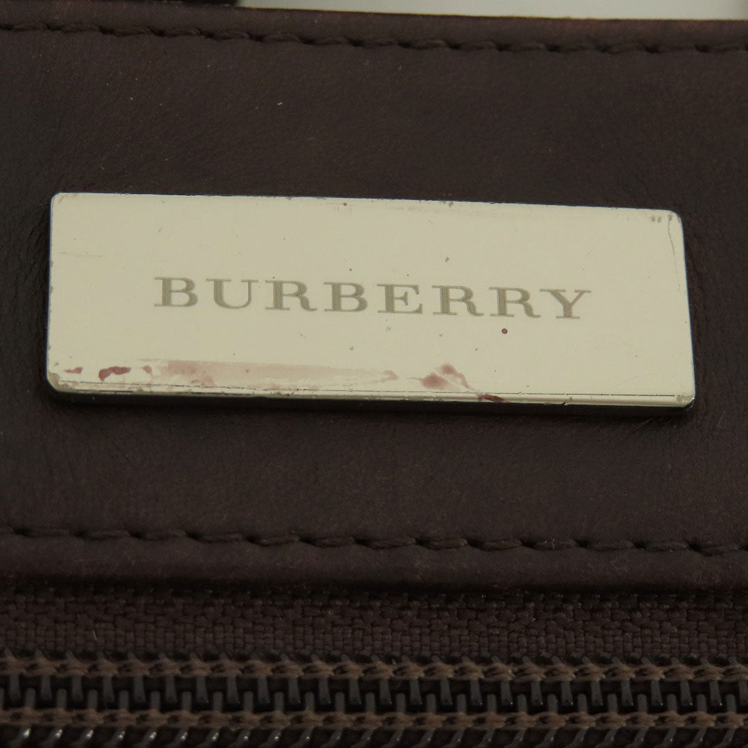 BURBERRY Shoulder Bag canvas beige Nova Check Women(Unisex) Used Authentic