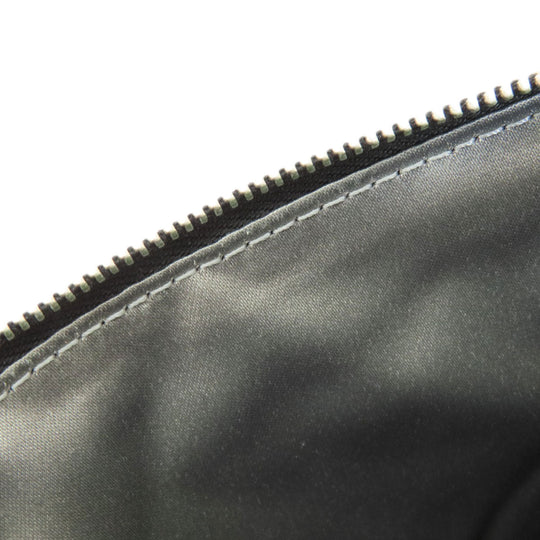 CHANEL Tote Bag lambskin black Matelasse SilverMetal Women Used Authentic