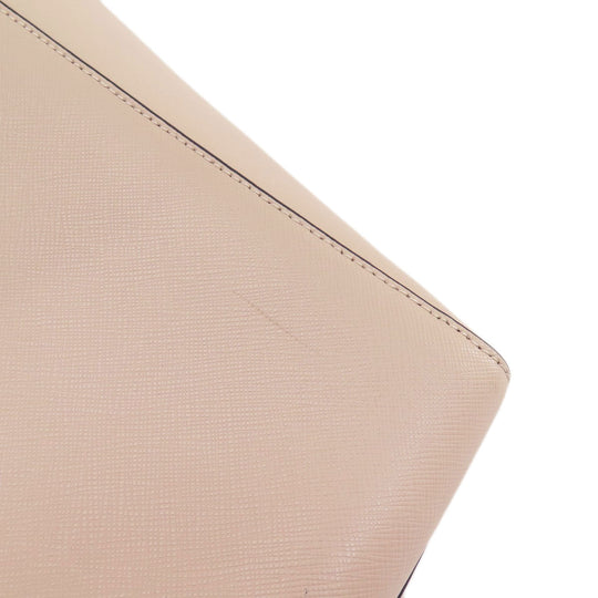 Kate Spade Tote Bag PVC beige logo Women Used Authentic
