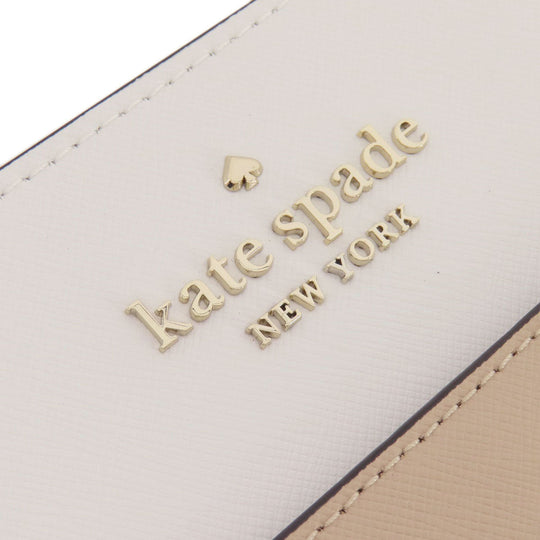 Kate Spade Tote Bag PVC beige logo Women Used Authentic