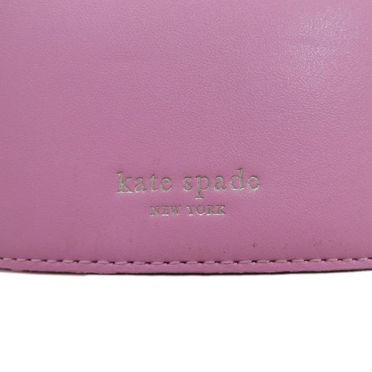 Kate Spade Handbag leather pink logo 2WAY one belt Women Used Authentic