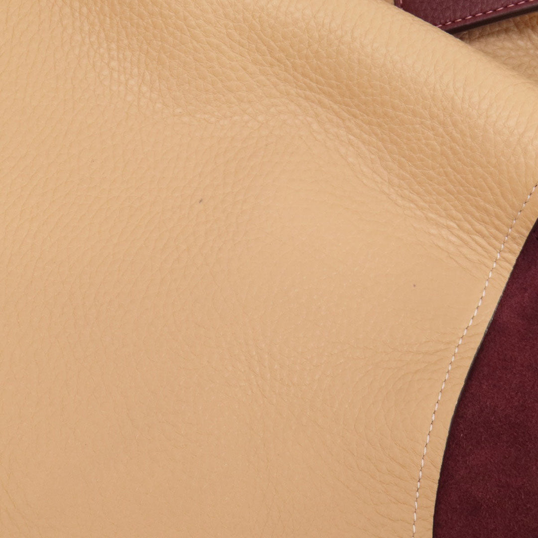 COACH Tote Bag 86760 leather Brown Simple design Women Used Authentic