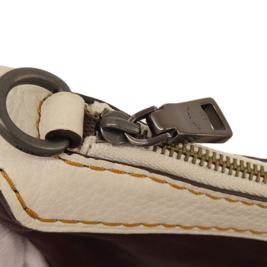 COACH Tote Bag 86760 leather Brown Simple design Women Used Authentic