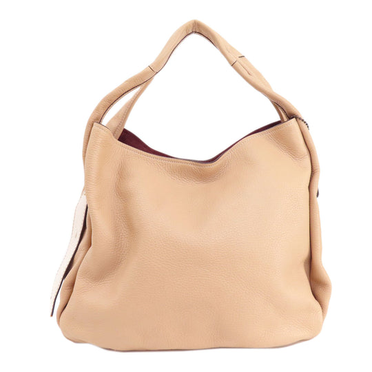 COACH Tote Bag 86760 leather Brown Simple design Women Used Authentic