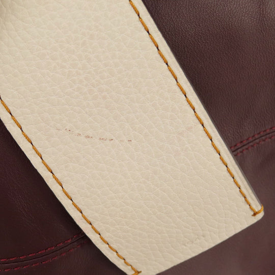 COACH Tote Bag 86760 leather Brown Simple design Women Used Authentic