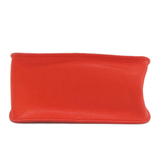 Furla Shoulder Bag leather Red Julia ChainShoulder