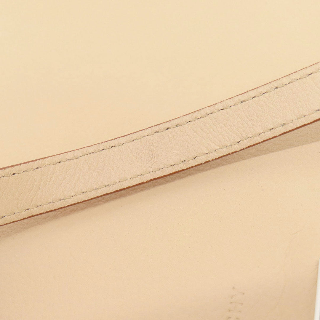 Givenchy Tote Bag leather beige 2WAY Women Used Authentic