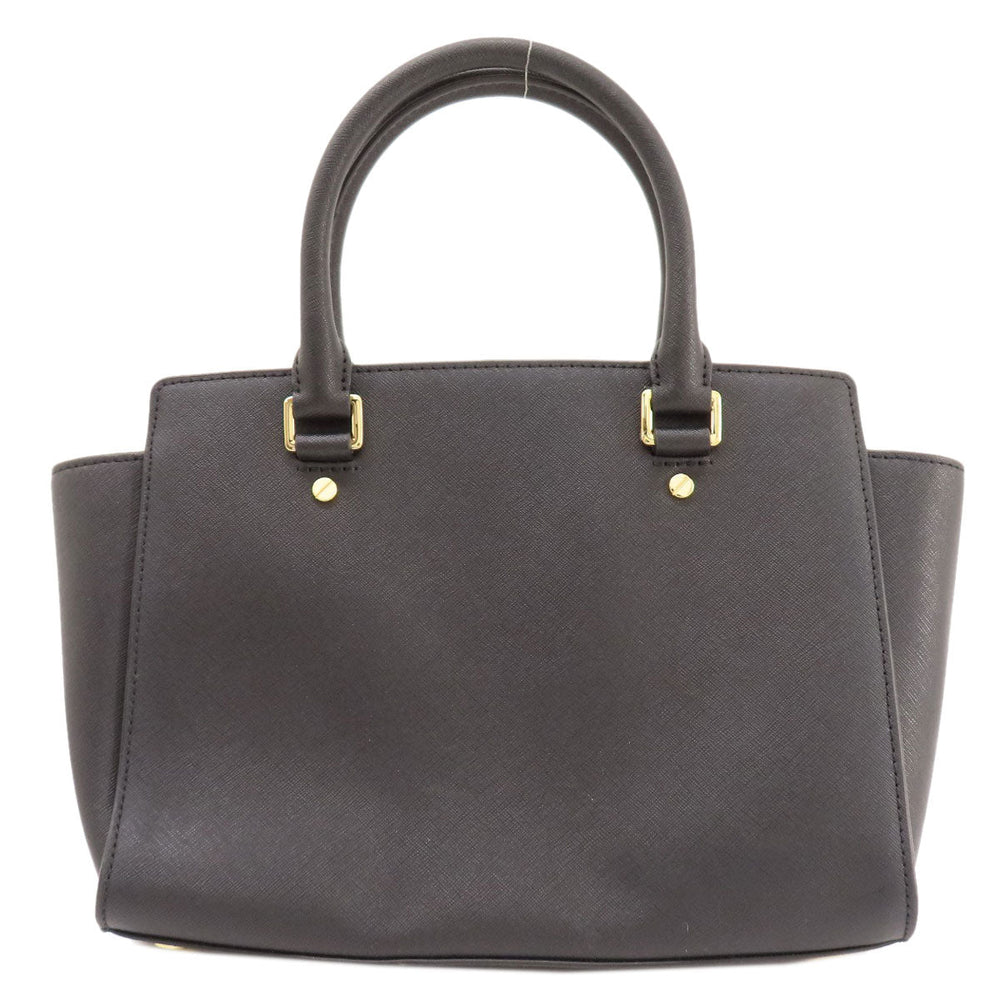 MICHAEL KORS Handbag PVC black 2WAY Women Used Authentic