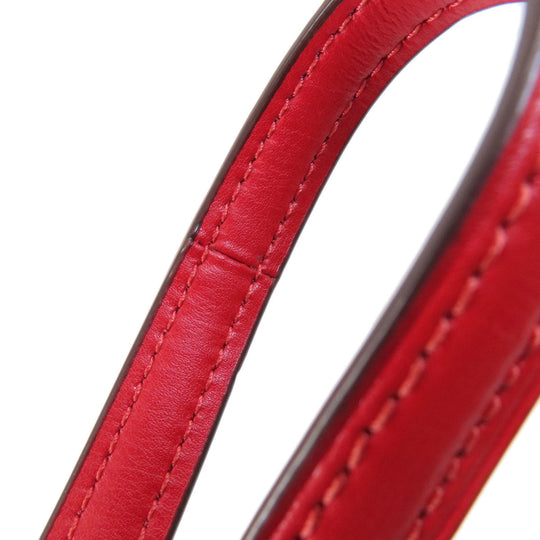 COACH Shoulder Bag 91015 PVC, Leather Brown Long Shoulder Signature Heart Women Used Authentic