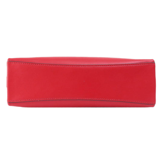 COACH Shoulder Bag 91015 PVC, Leather Brown Long Shoulder Signature Heart Women Used Authentic