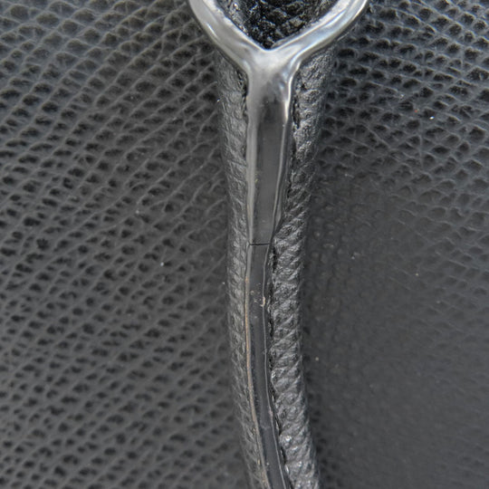 COACH Handbag F34835 PVC black logoMetal 2WAY Women Used Authentic