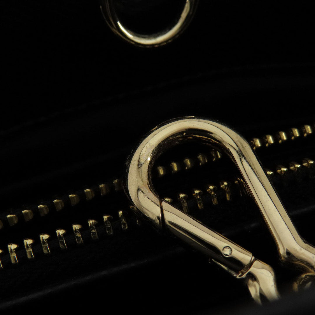 COACH Handbag F34835 PVC black logoMetal 2WAY Women Used Authentic