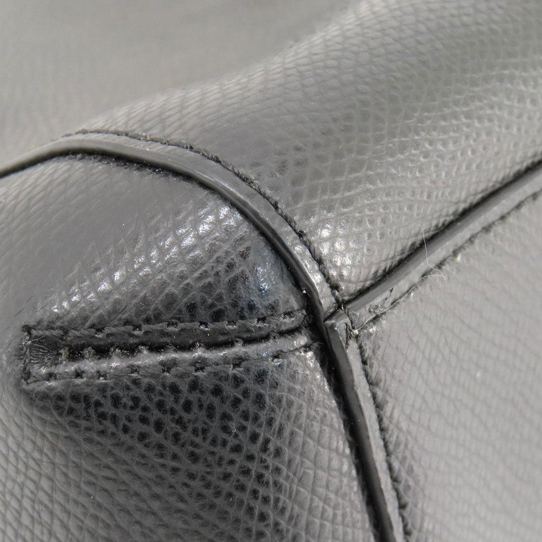 COACH Handbag F34835 PVC black logoMetal 2WAY Women Used Authentic