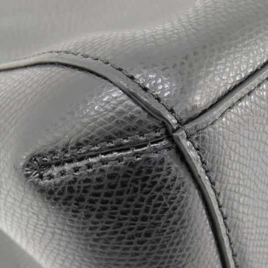 COACH Handbag F34835 PVC black logoMetal 2WAY Women Used Authentic